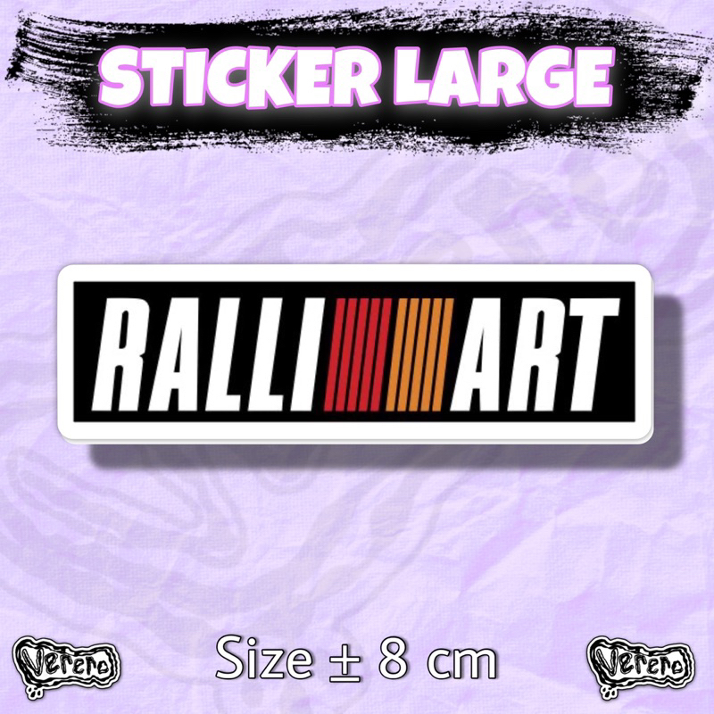 

Sticker Ralli Art Large Laptop Helm Tumbler Vinyl Waterproof