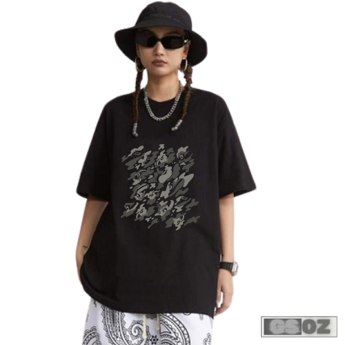 Kaos OVERSIZE PREMIUM Unisex Pria Wanita ARMY