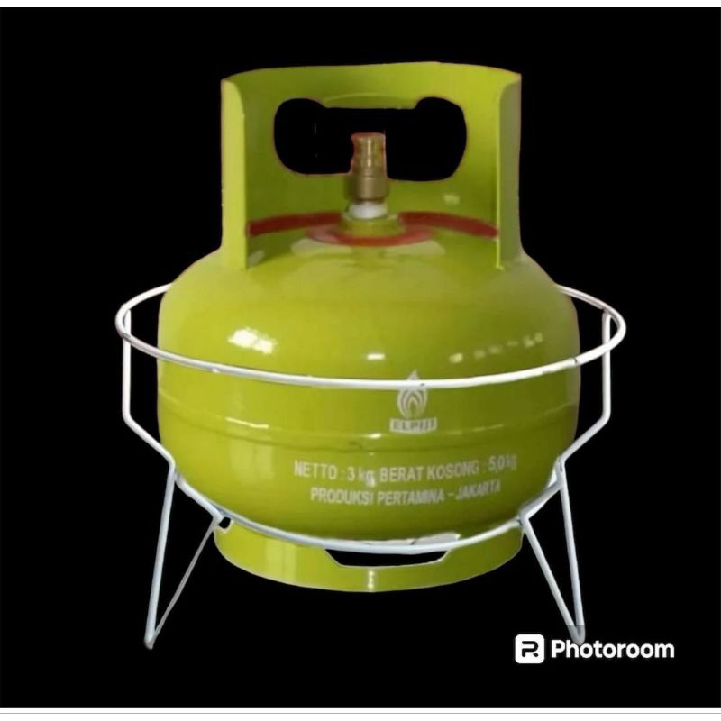 tatakan tabung gas/ tempat tabung gas/rak tabung gas