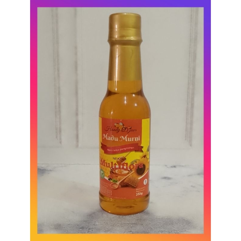 

Madu Hutan Asli LULUS UJI LAB Madu Murni 100% Multiflora Raw Honey Ukuran 350 Gram