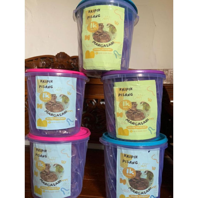 

Kripik pisang coklat