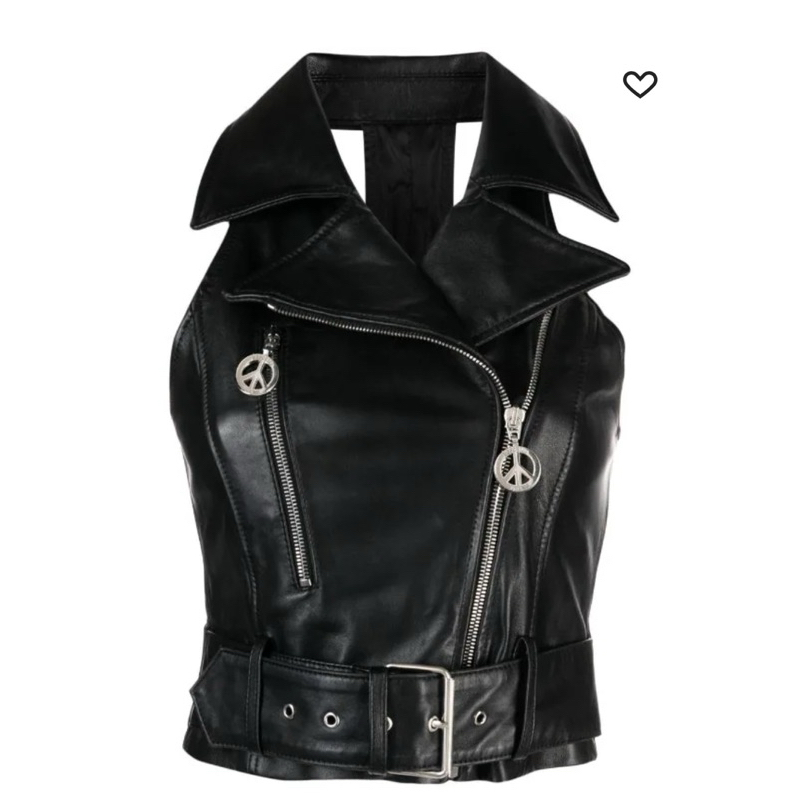 Rompi Kulit Wanita Sexi / Leather vest Sexi Girl