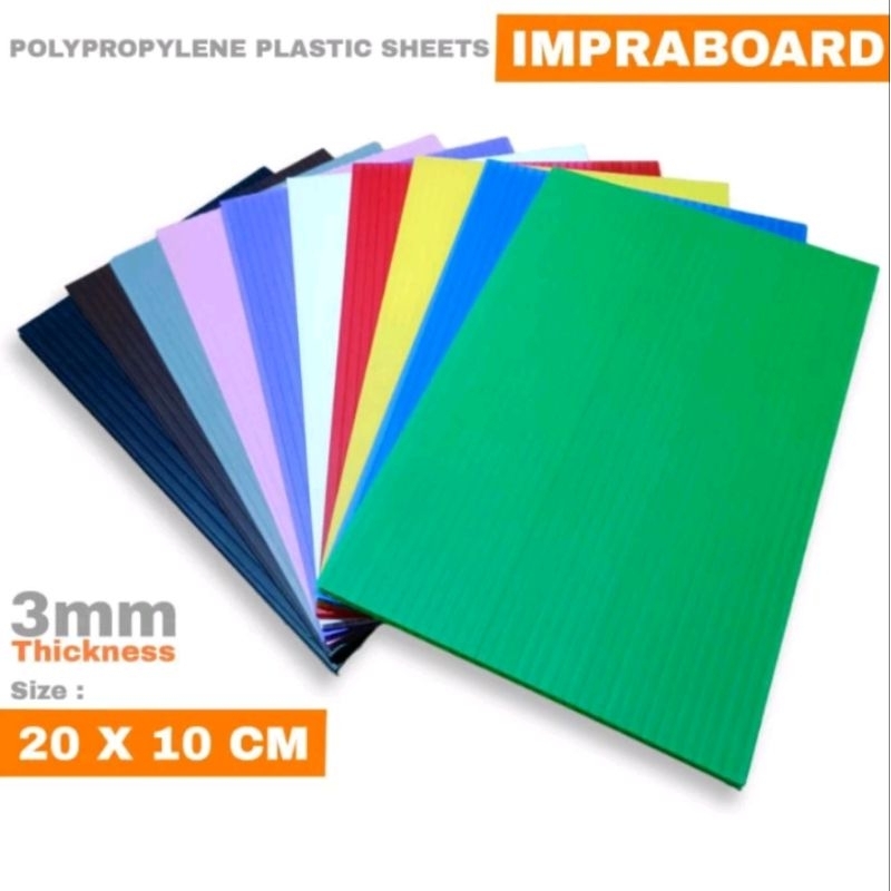 

impraboard infraboard inpraboard 3mm uk 20x10 cm / 10x20 cm / art board / pp board