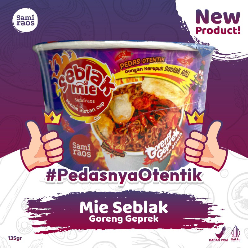 

Sami Raos Mie Seblak Goreng Geprek