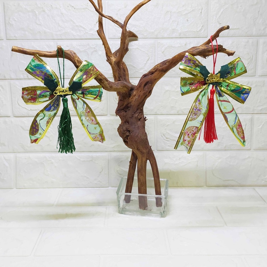 

DIJAMIN BARU Pita bow bless batik hampers Gantungan Hiasan Hampers Serbaguna