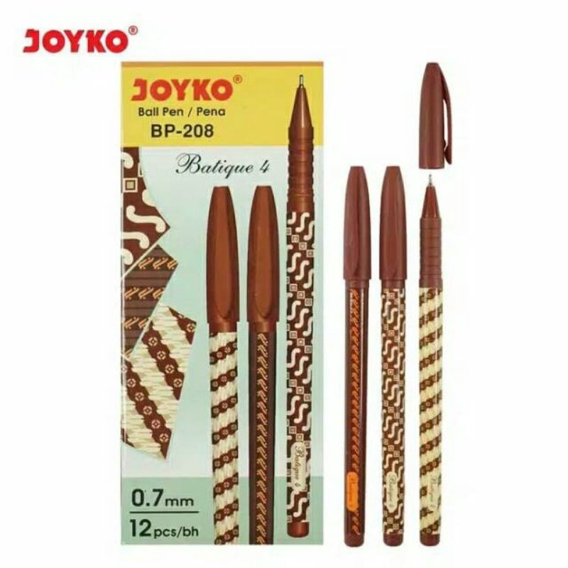 

TERMURAH Ballpen Pulpen BP27 Batique 4 7mm Per Lusin Joyko
