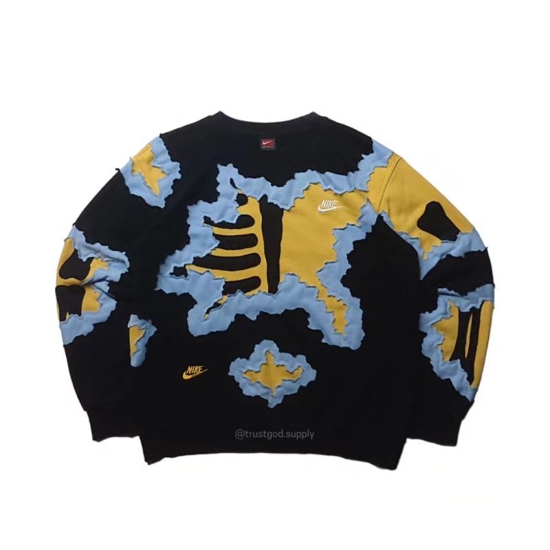 REWORKED NIKE SKELETON CREWNECK