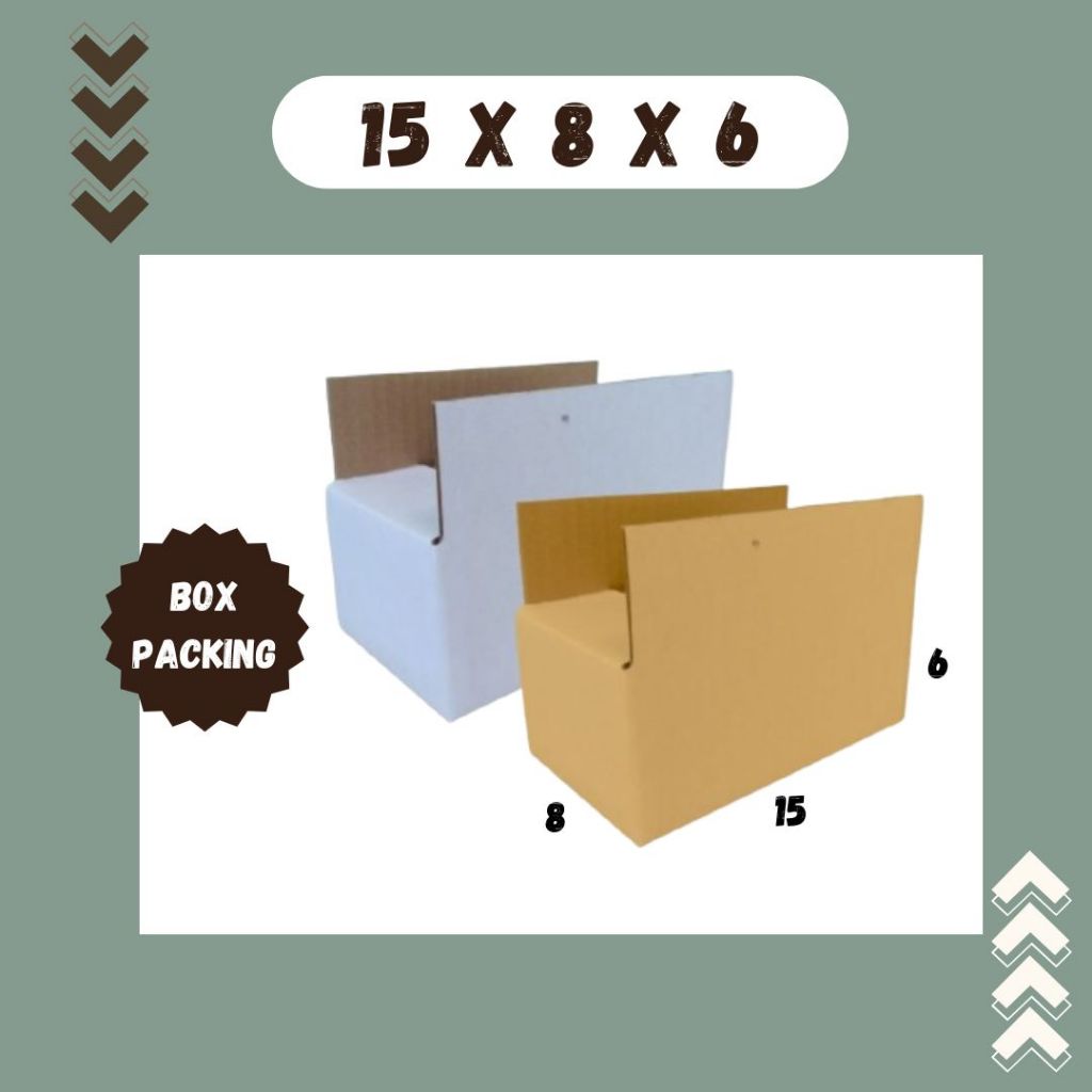 

Kardus 15x8x6 A1 Box Dus Packing Kotak Kemasan Karton Souvenir Hampers Sparepart Minyak Wangi Kosmetik