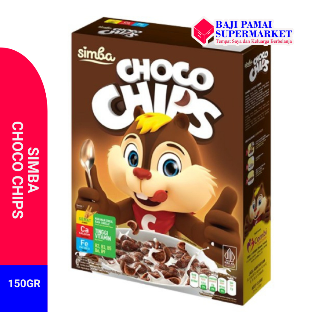 

Simba Choco Chips 150gr