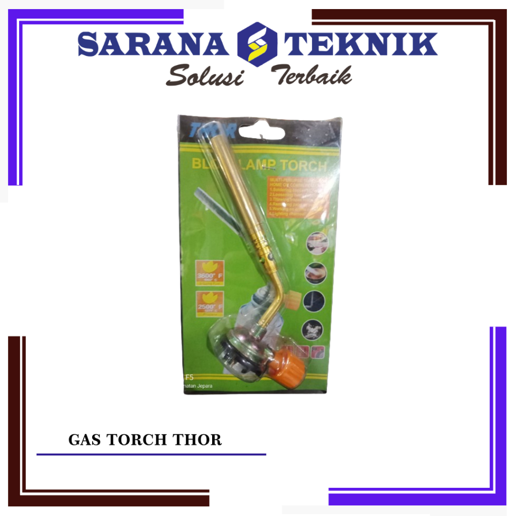GAS TORCH / ALAT BAKAR LAS MANUAL KUNINGAN THOR