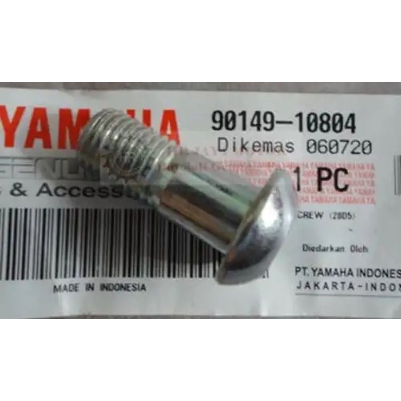 SCREW BAUT KALIPER DEPAN YAMAHA MIO SOUL GT XRIDE XEON GT125 MIO M3 ORI YGP ASLI / 90149-10804