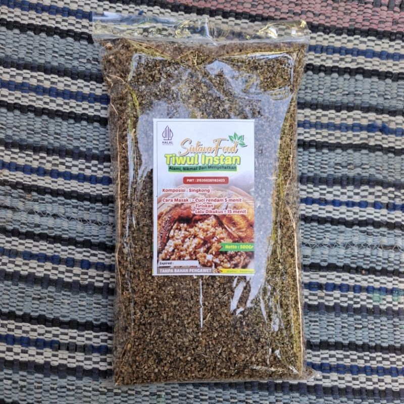 

Nasi Tiwul Instan SISTAVA FOOD 500gr Khas Ponorogo Terbuat dari 100% Singkong Lokal Berkualitas