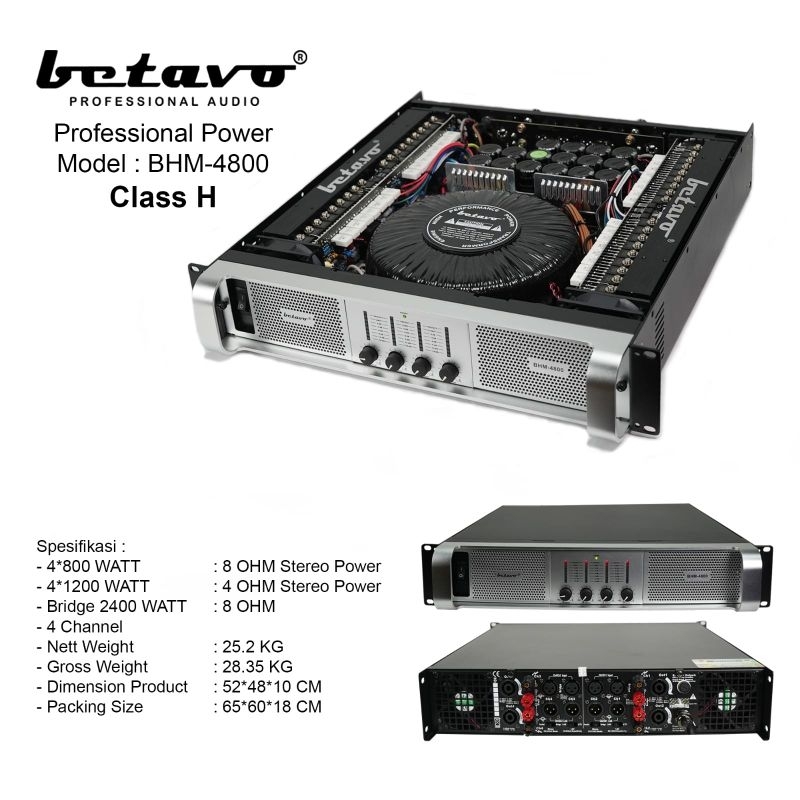 POWER BETAVO BHM-4800 ORIGINAL