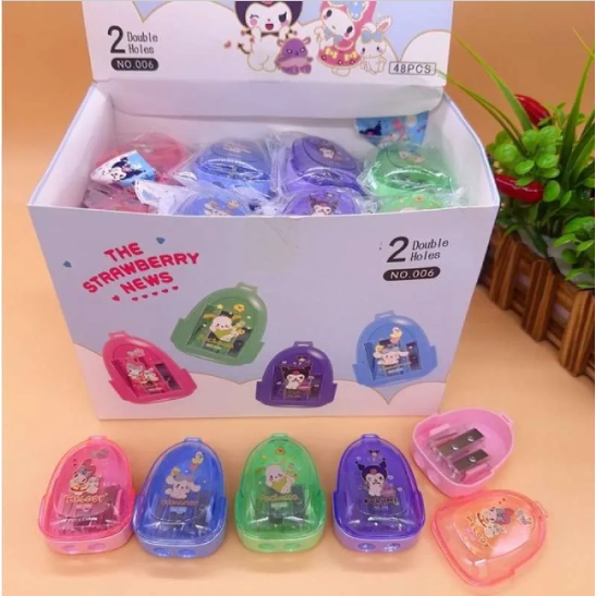 

SERUTAN PENSIL MURAH DAN LUCU BENTUK TAS