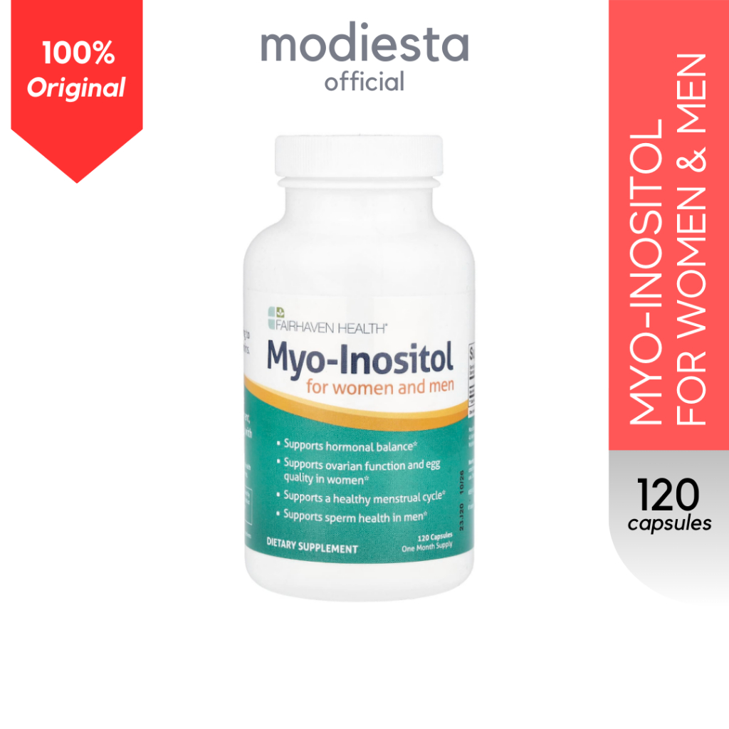 Fairhaven Health Myo-Inositol For Women and Men 120 Capsules
