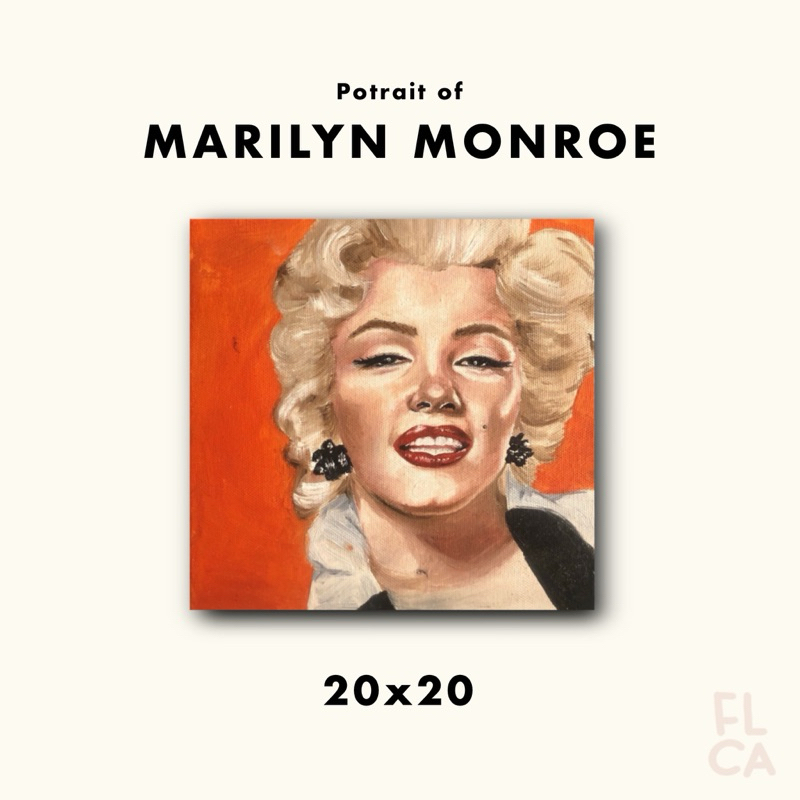 

LUKISAN CAT MINYAK - MARILYN MONROE