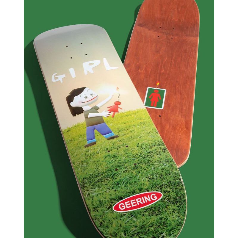 GIRL SKATEBOARDS DECK “GEERING FIREWORK” PRO MODEL BREANA GEERING