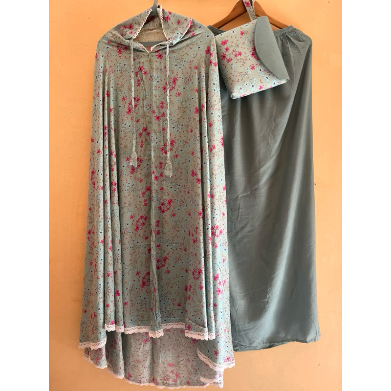 Mukena Katun Rayon Azwa/mukena katun/mukenatraveling/mukena