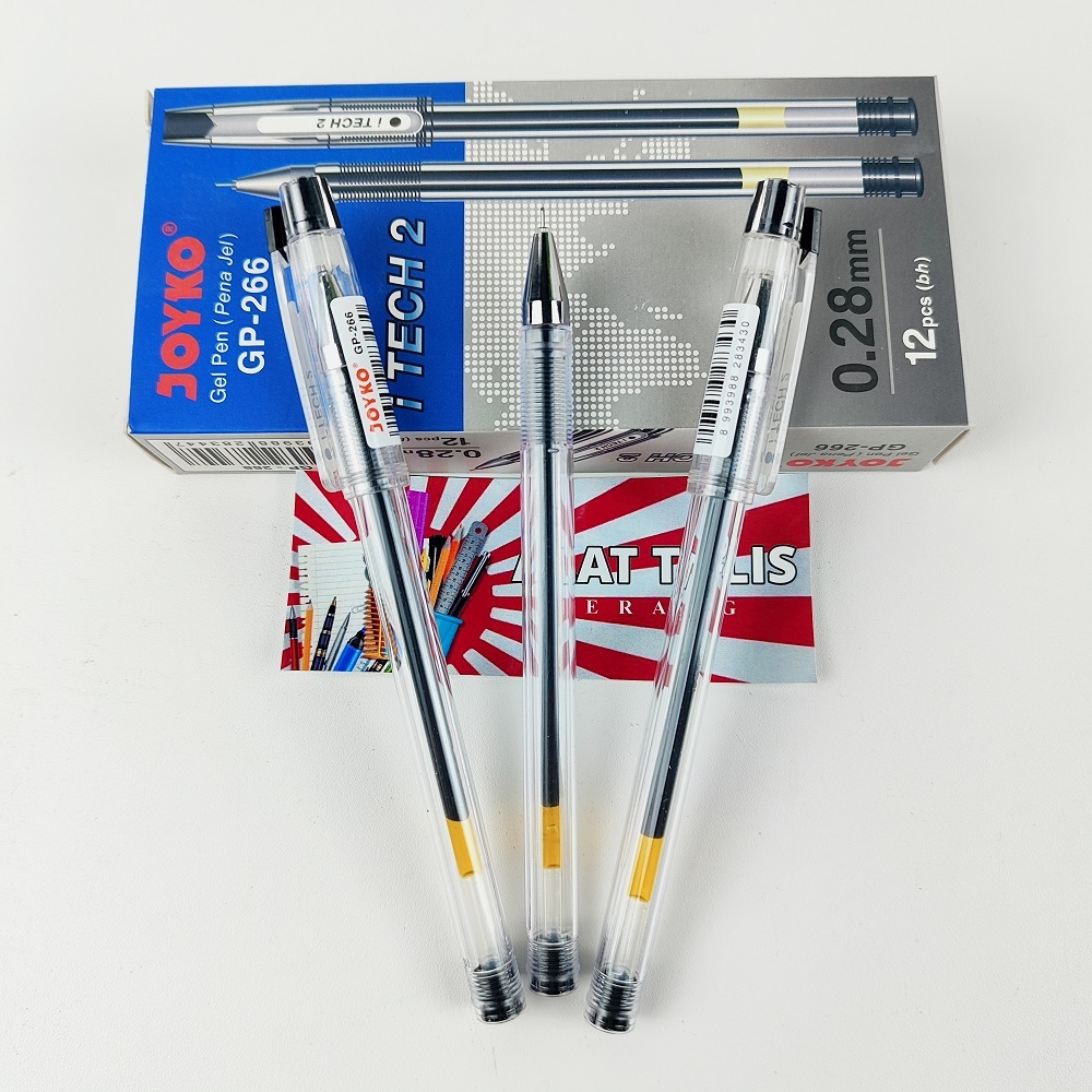 

1Pak Pulpen Gel Joyko Pena ITECH 2 isi 12pcs