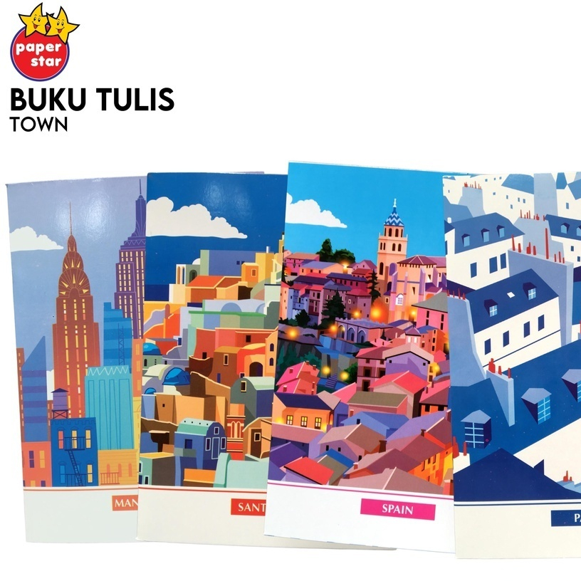 

BUKU TULIS PAPERSTAR BOXY 42 LEMBAR PAPERSTAR