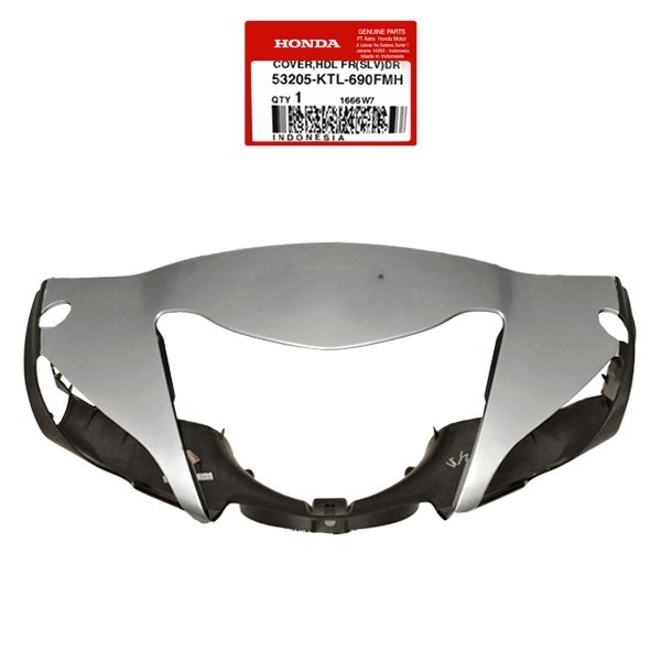 Batok Lampu Depan Supra Fit New Tromol Silver | 53205KTL690FMH 100% ORI AHM