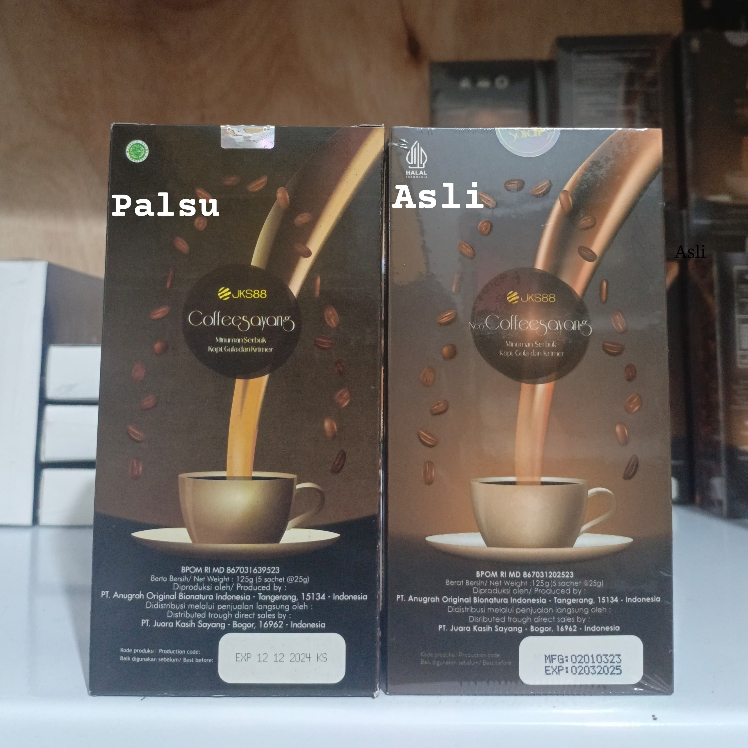 

COFE SAYANG / KOPI SAYANG 1 BOX ISI 5 SACHET ORIGINAL