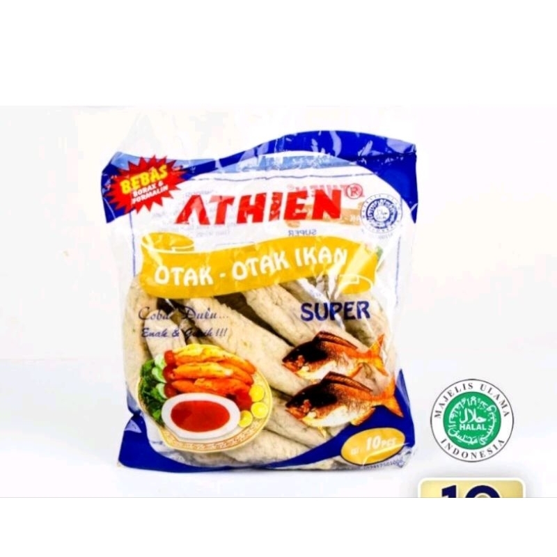 

Athien otak-otak ikan goreng Super isi 10pcs enak dan murah