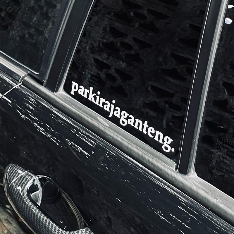 

official stiker parkirajaganteng.