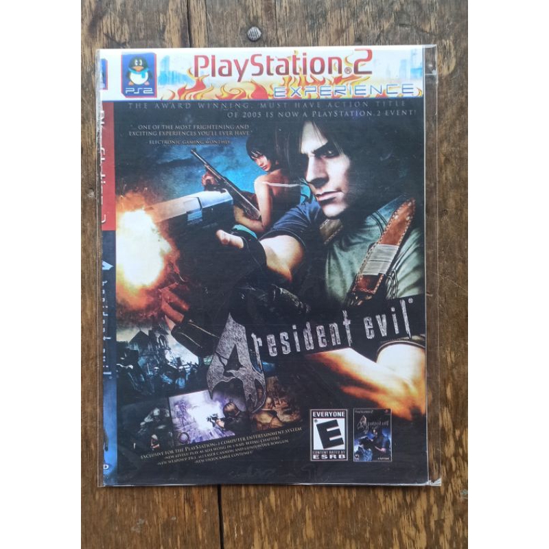 KASET PS2 RESIDENT EVIL 4