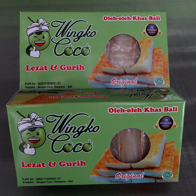 

Wingko Babat COCO Oleh-oleh Khas Bali Isi 8pcs 500gr