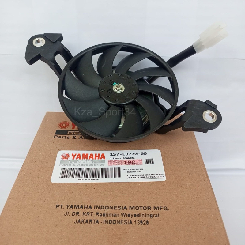 KIPAS + DINAMO PENDINGIN RADIATOR YAMAHA VIXION, JUPITER MX 135, JUPITER MX KING 150, R15 ORIGINAL Y
