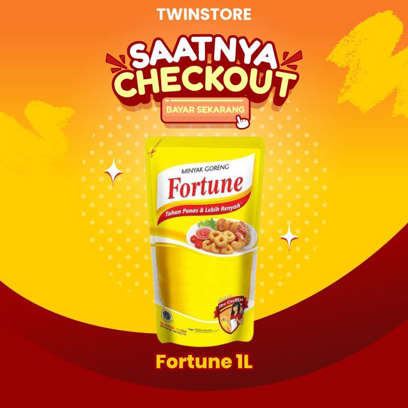 

Minyak goreng 1L FORTUNE & SABRINA Promo Termurah