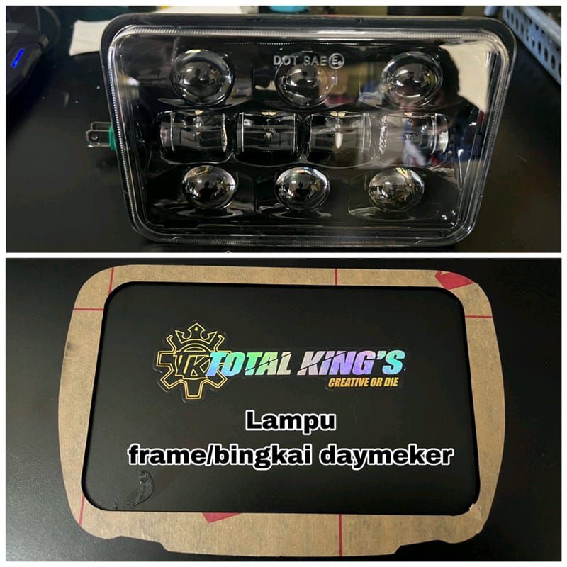 LAMPU DAYMAKER OVAL + MIKA RX SERIES MODEL V1