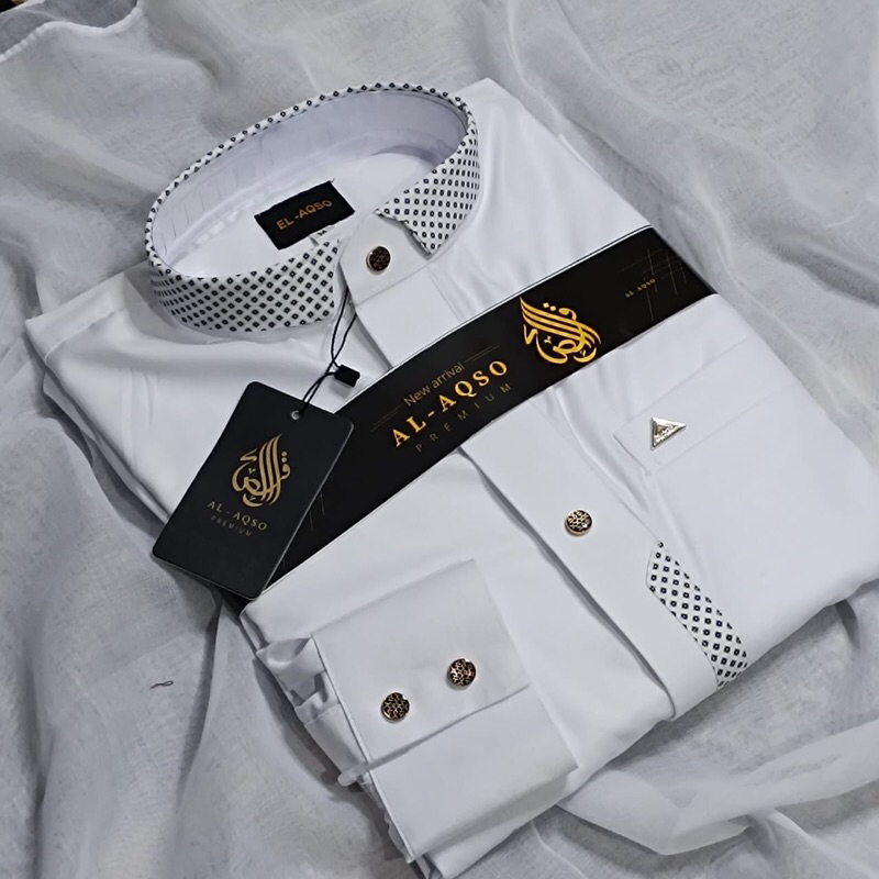 Jubah / Gamis AL AQSO poliester yamani