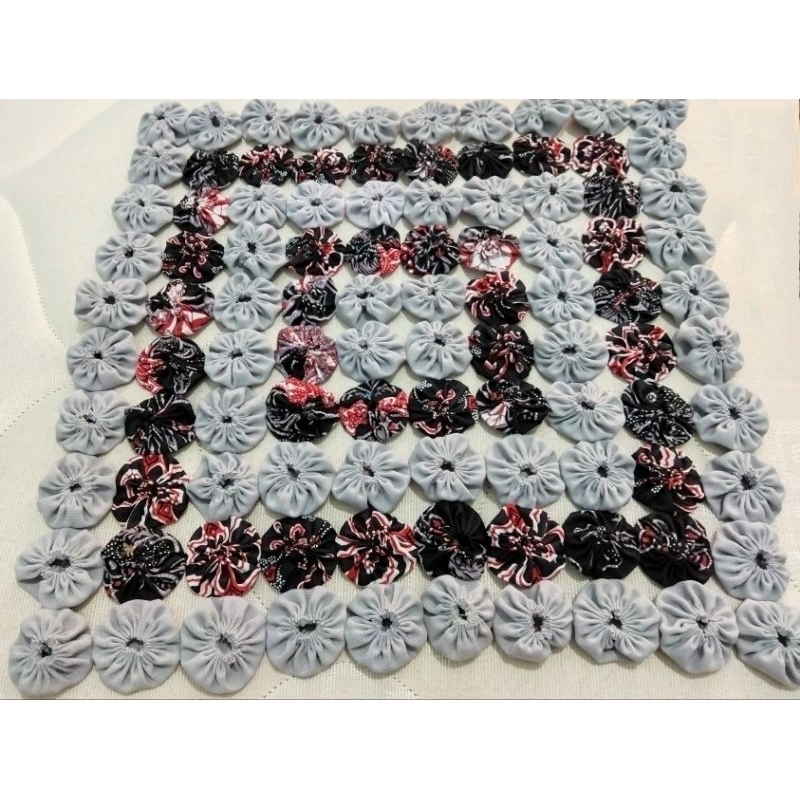 taplak kain perca kotak ukuran 40x40cm