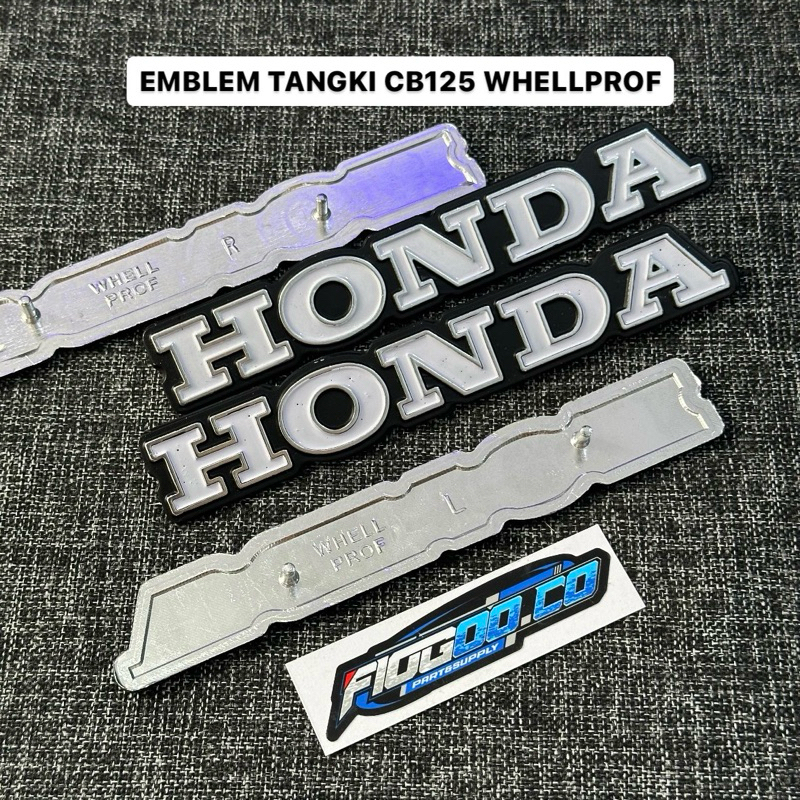 EMBLEM TANGKI CB125 324 EMBLEM CB EMBLEM TANGKI CB EMBLEM TANGKI HONDA EMBLEM HONDA IMPORT EMBLEM TA