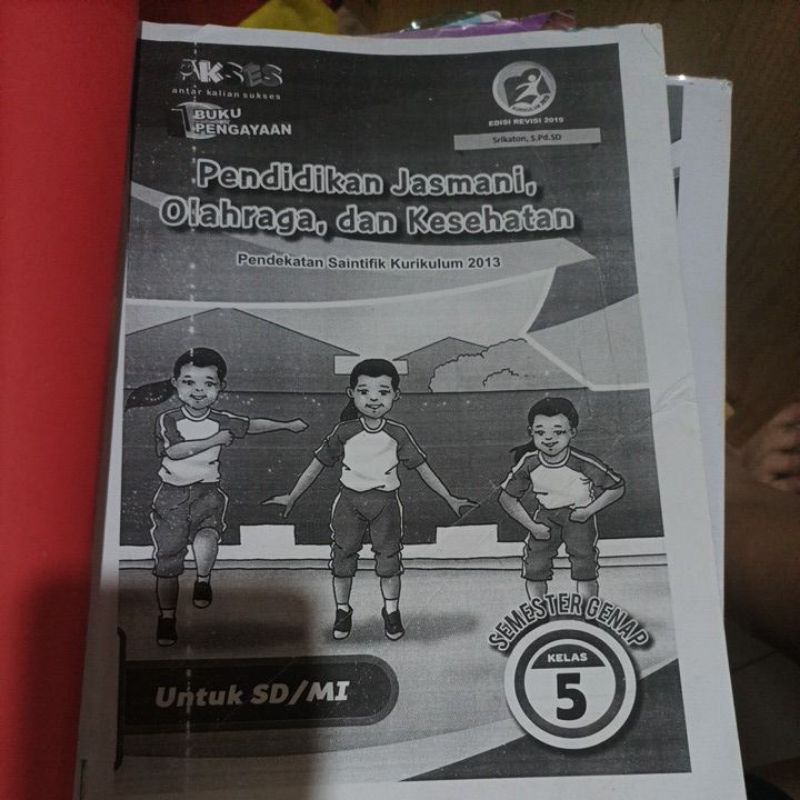 LKS penjas akses buku pengayaan pendidikan jasmani olahraga dan kesehatan PJOK kelas 5 edisi revisi