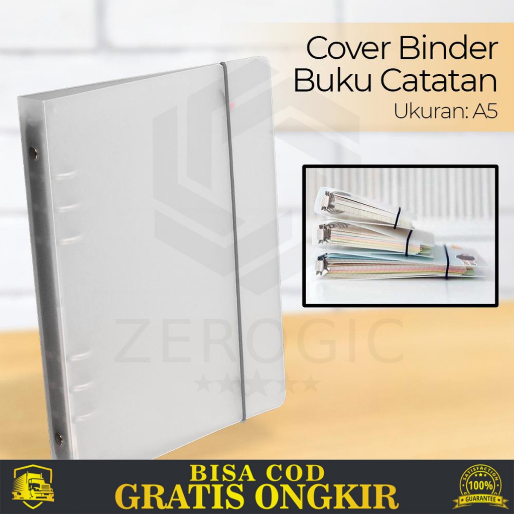 

COVER BINDER JURNAL HARIAN NOTEBOOK BUKU TULIS TRANSPARANT JOURNAL