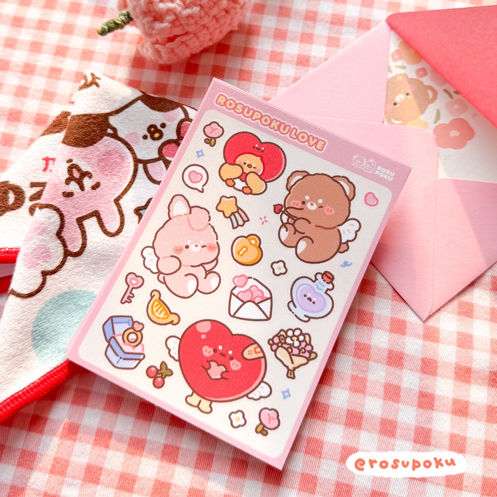 

Rosupoku Sticker Sheet - New Design