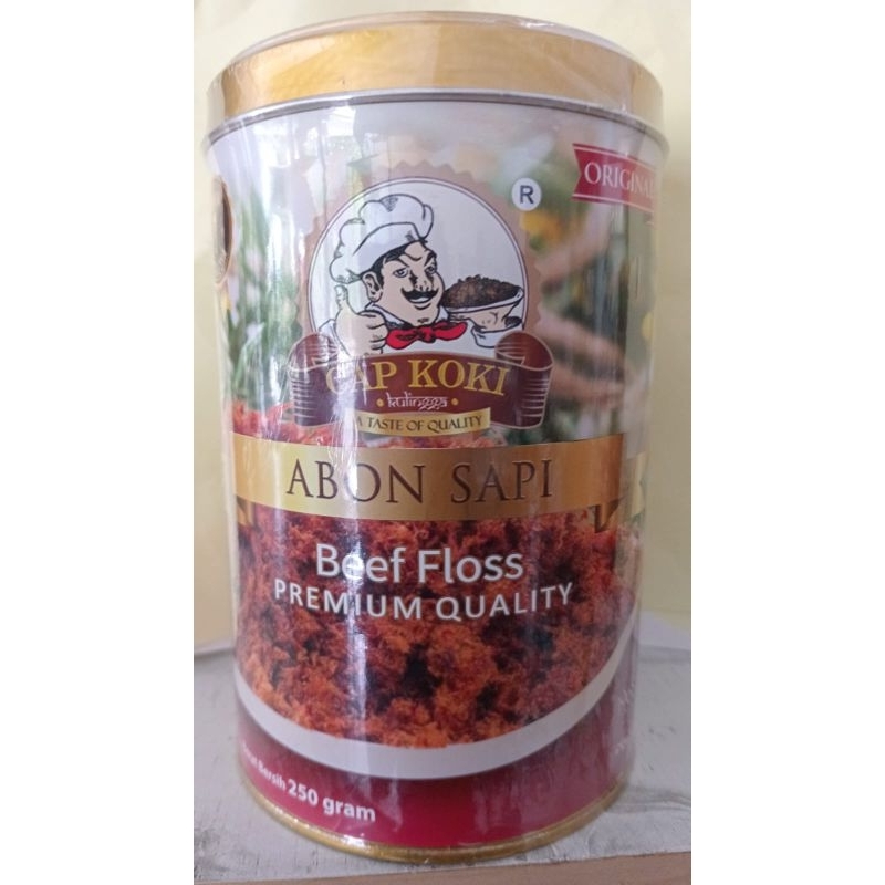 

ABON SAPI CAP KOKI 250gr (TABUNG)