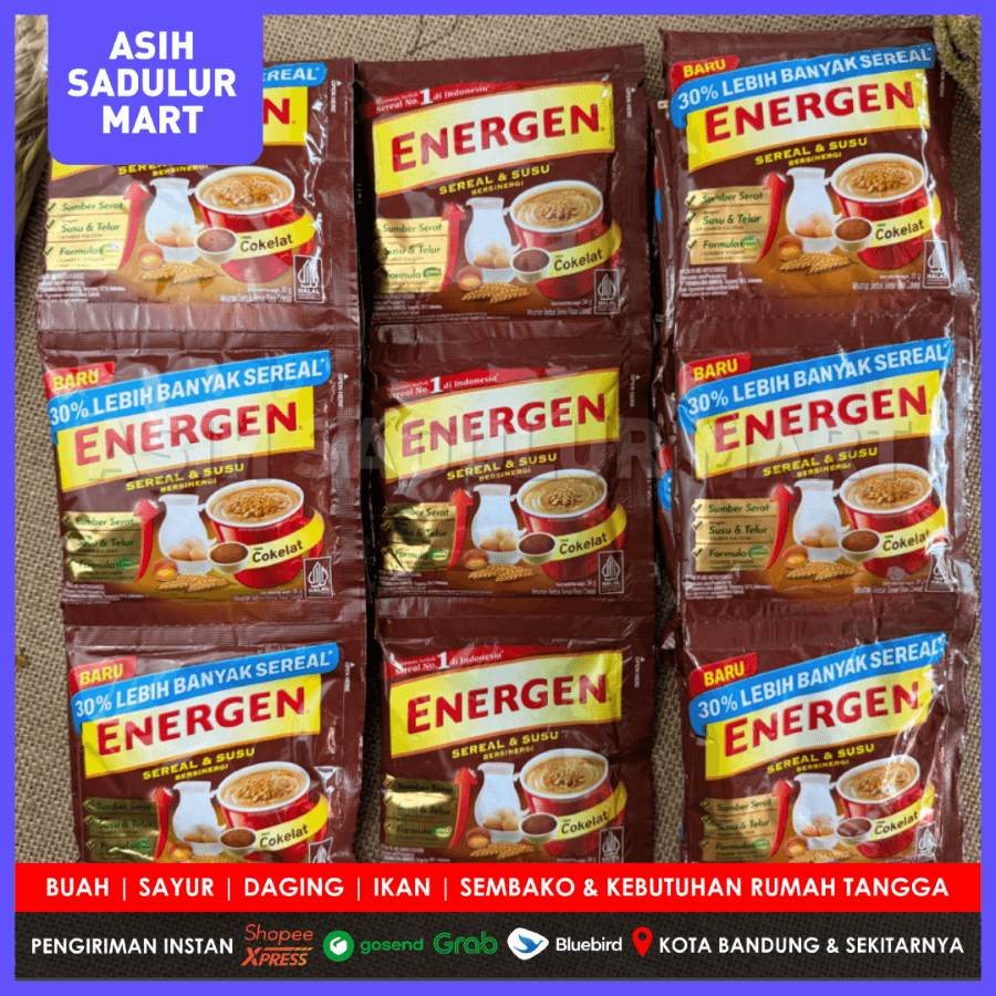

Energen Coklat 32g 1 Bag (10pcs) Promo Bandung