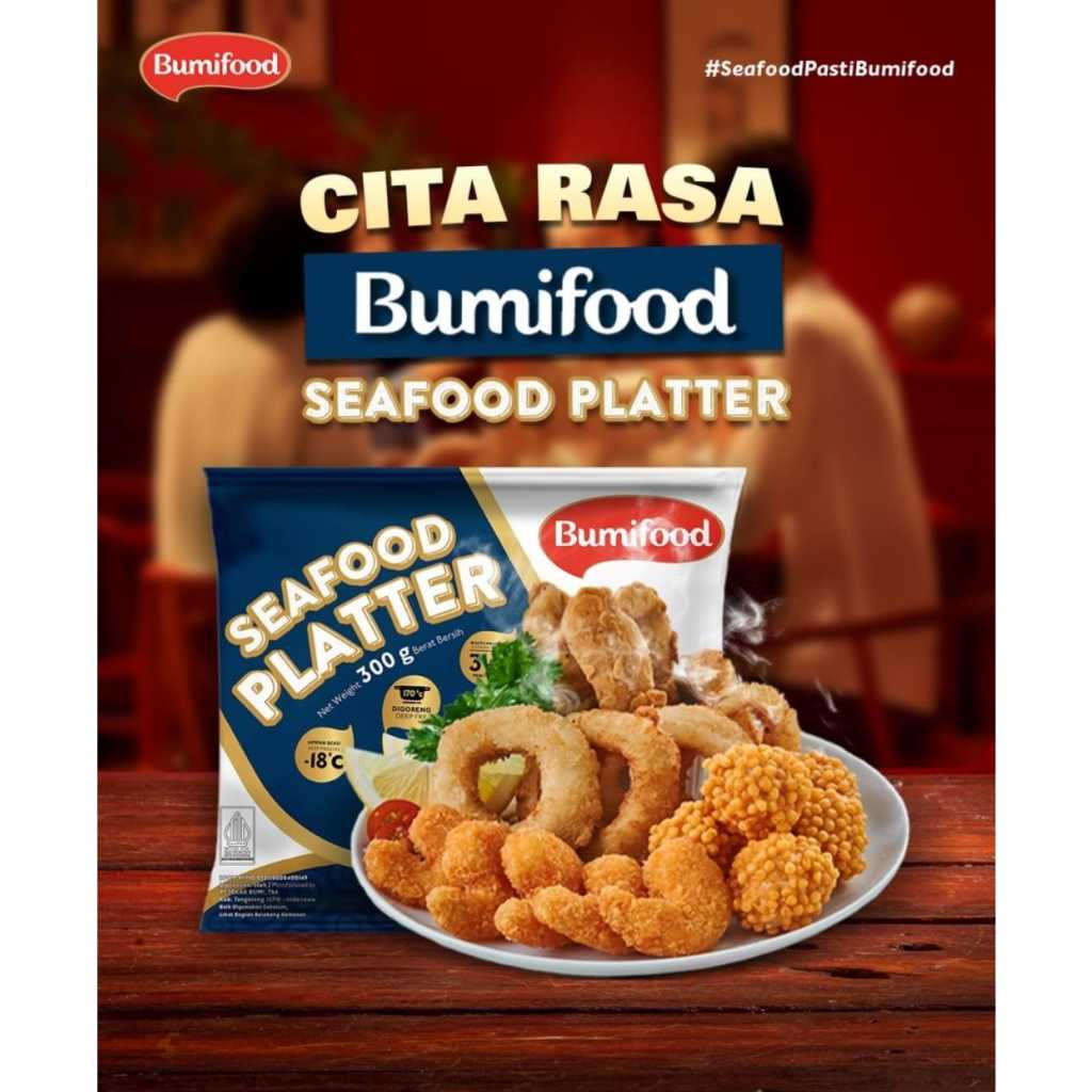 

BUMIFOOD SEAFOOD PLATTER 300GRAM - DISASS JOGJA