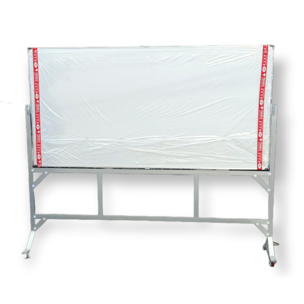 

whiteboard standing single face Premium Non Magnetic Uk.120x240