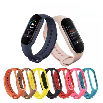 GELANG STRAP MI BAND 3 4 5 6 ORIGINAL XIAOMI GELANG SILIKON KARET GELANG PENGGANTI SMARTWATCH XIAOMI