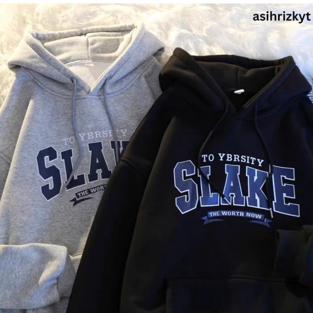 SWEATER HOODIE UNISEX SLAKE THE WORTH NOW