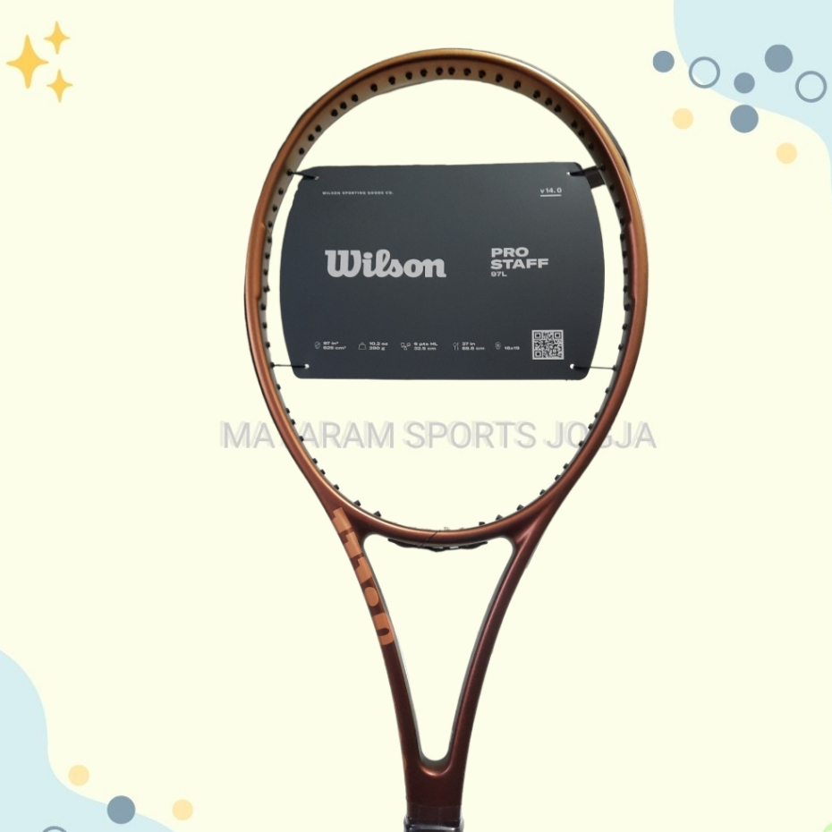 Raket Tenis Wilson Lapangan Pro Staff 97 UL Version 14 Original