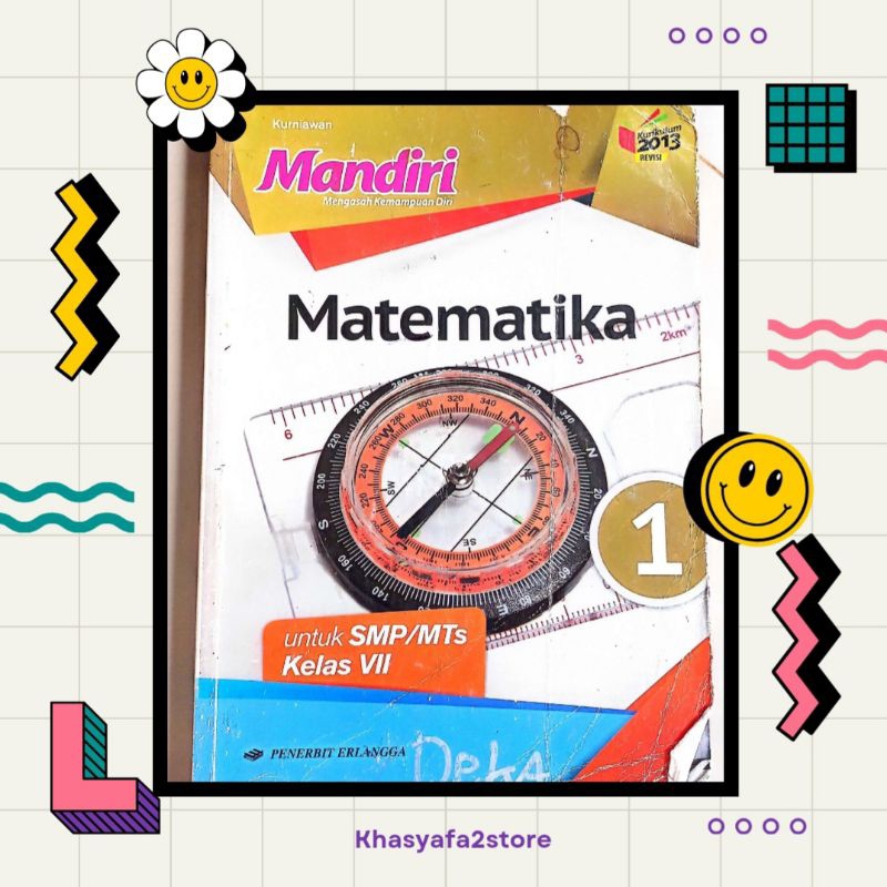 BUKU MANDIRI MATEMATIKA KELAS 7 ERLANGGA