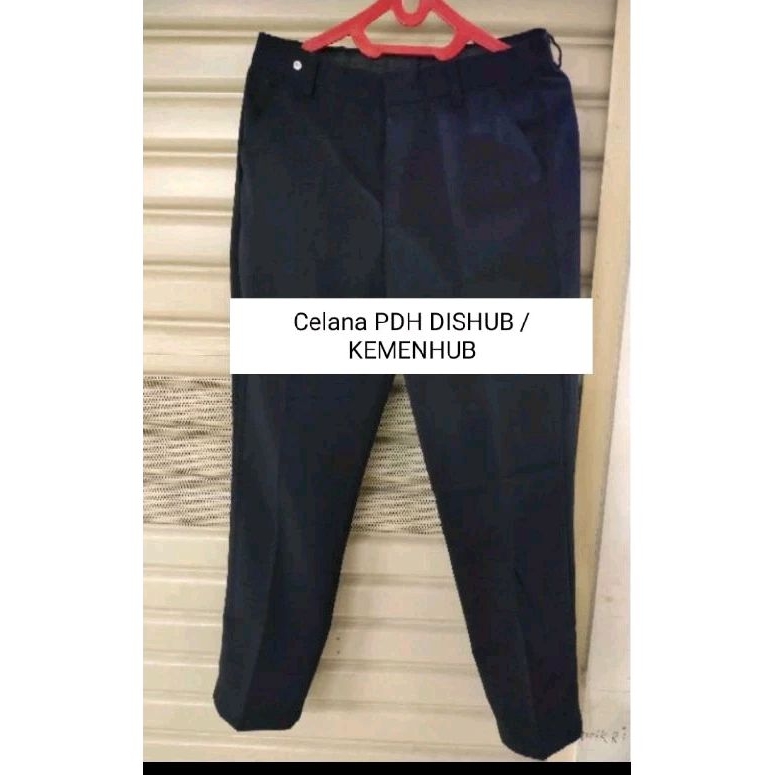 CELANA PANJANG PDH DISHUB / CELANA KEMENHUB BIRU DONGKER.