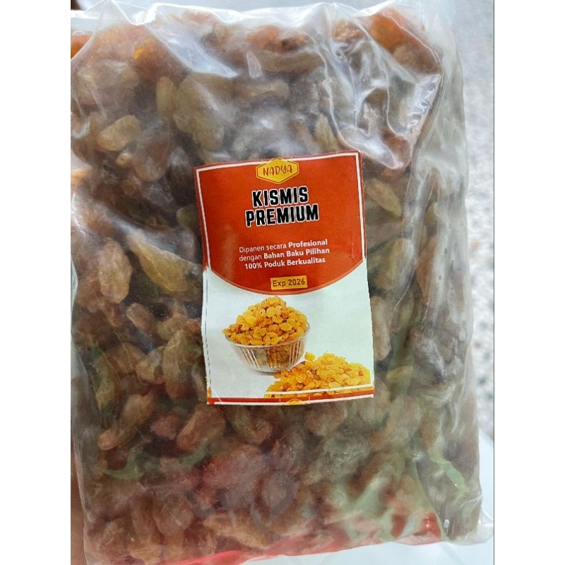 

Kismis Premium 1Kg rasa Asam Manis Khas Arab untuk MPASI atau oleh-oleh haji umroh