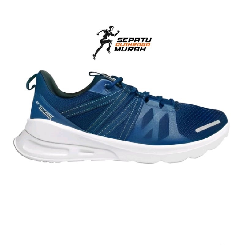 Spotec Midtown Sepatu Olahraga Murah Running | Biru Putih
